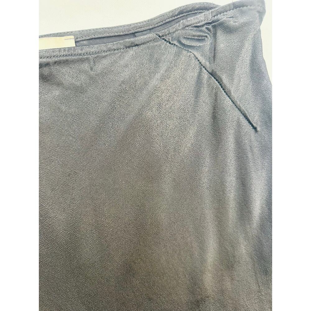 Dissh Charli Black Satin Maxi Skirt Bias Cut Size 10 - Picture 3 of 7